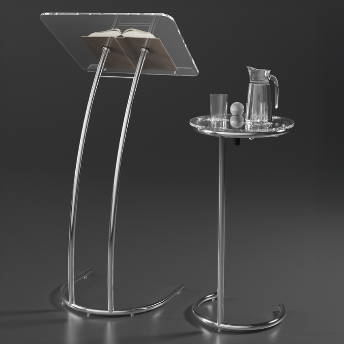 Conjunto Púlpito Inox PI62