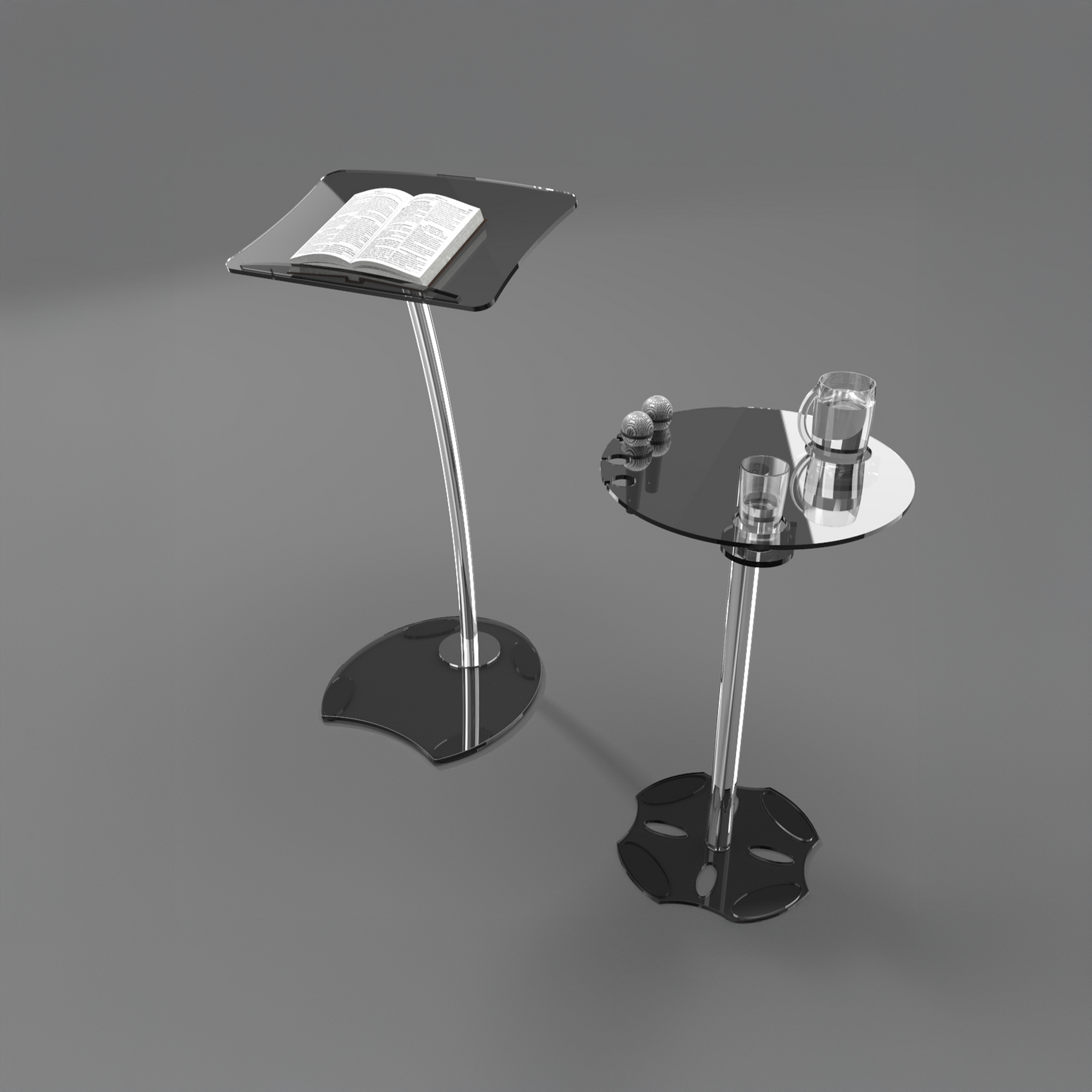 Conjunto Pulpito Inox PI63