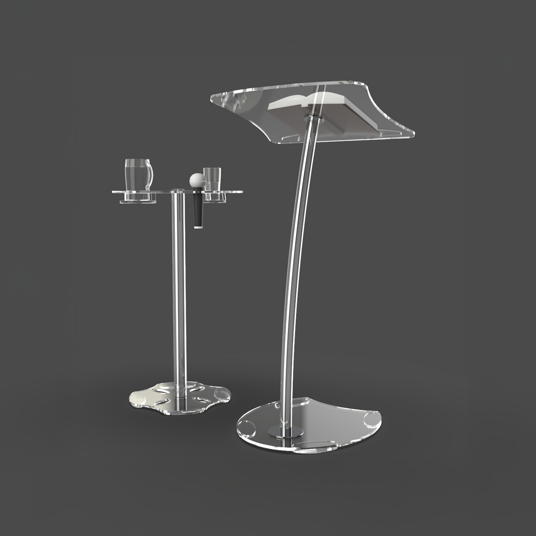 Conjunto Púlpito Inox PI63