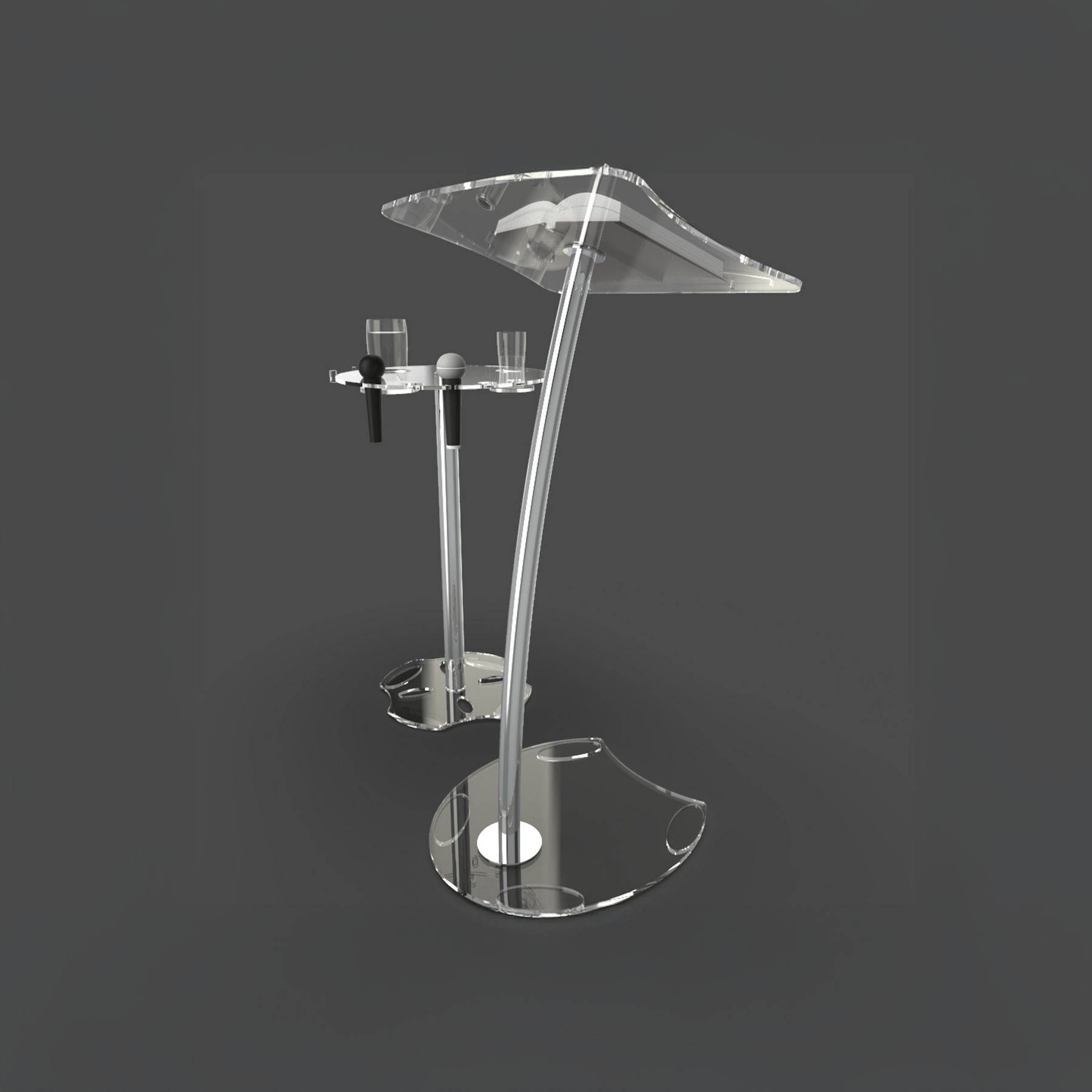 Conjunto Púlpito Inox PI63