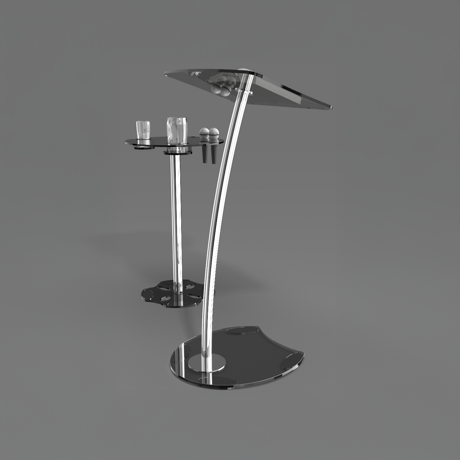 Conjunto Púlpito Inox PI63