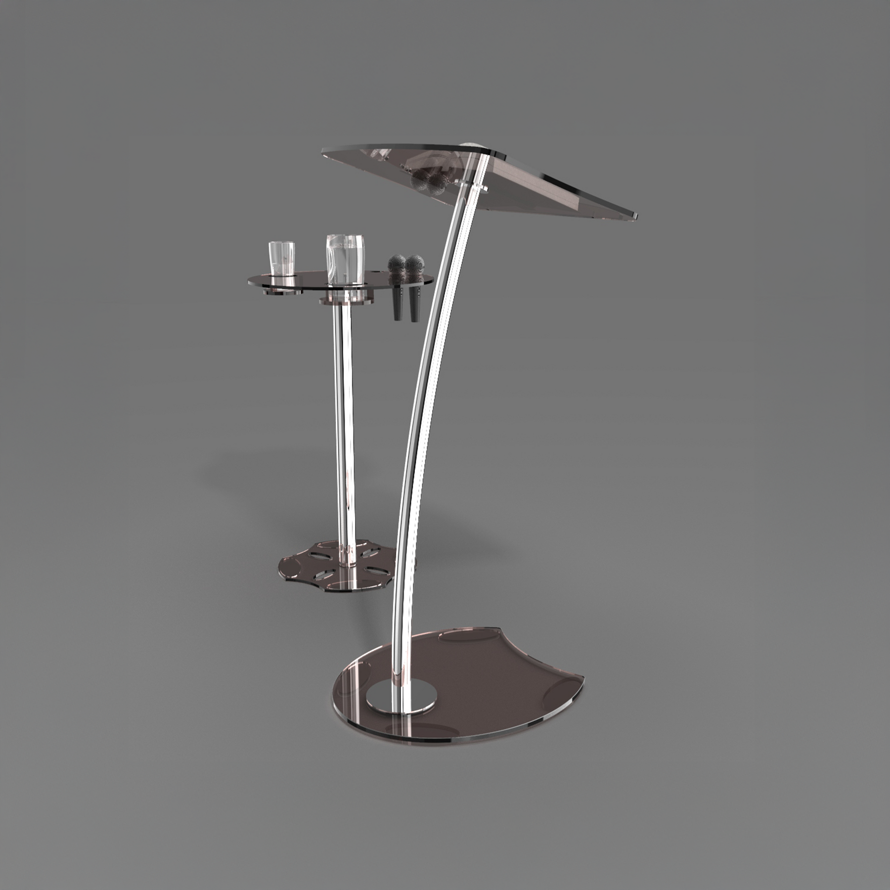 Conjunto Púlpito Inox PI63