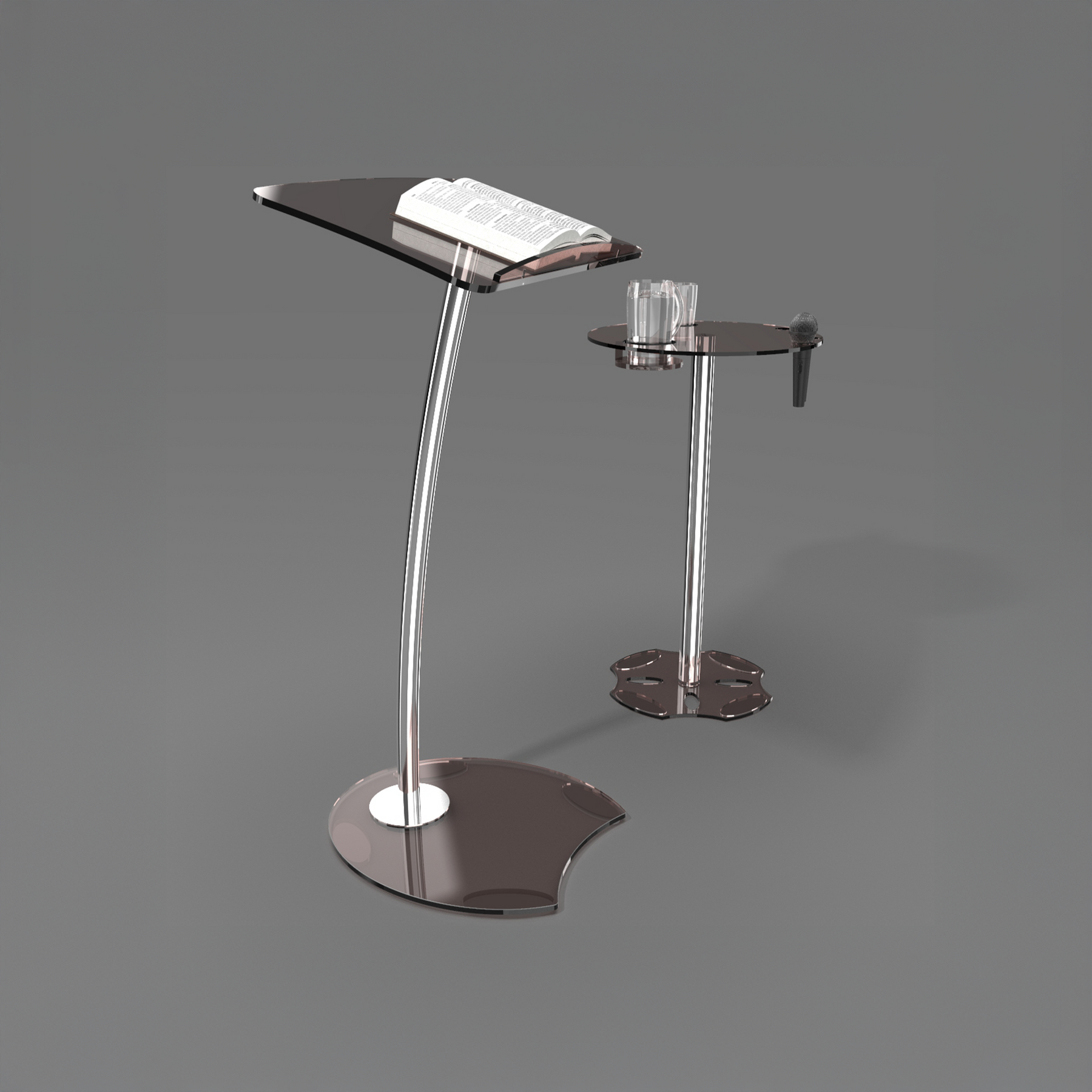 Conjunto Púlpito Inox PI63