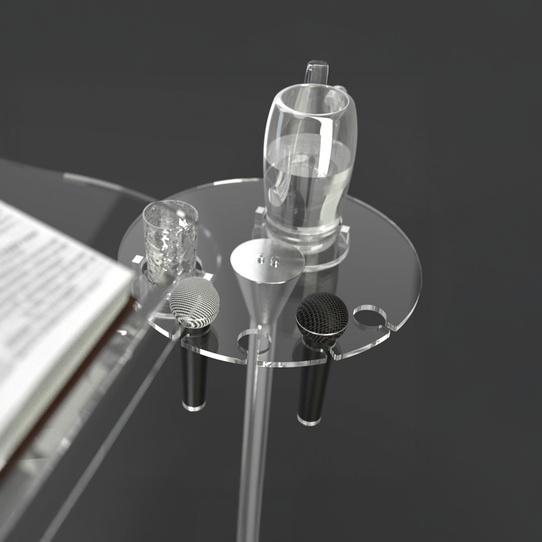 Conjunto  Púlpito Inox PI64