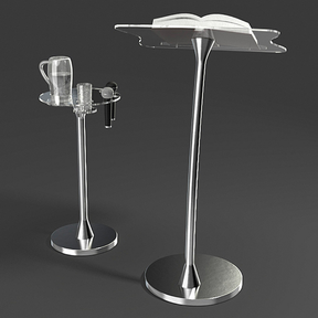 Conjunto  Púlpito Inox PI64