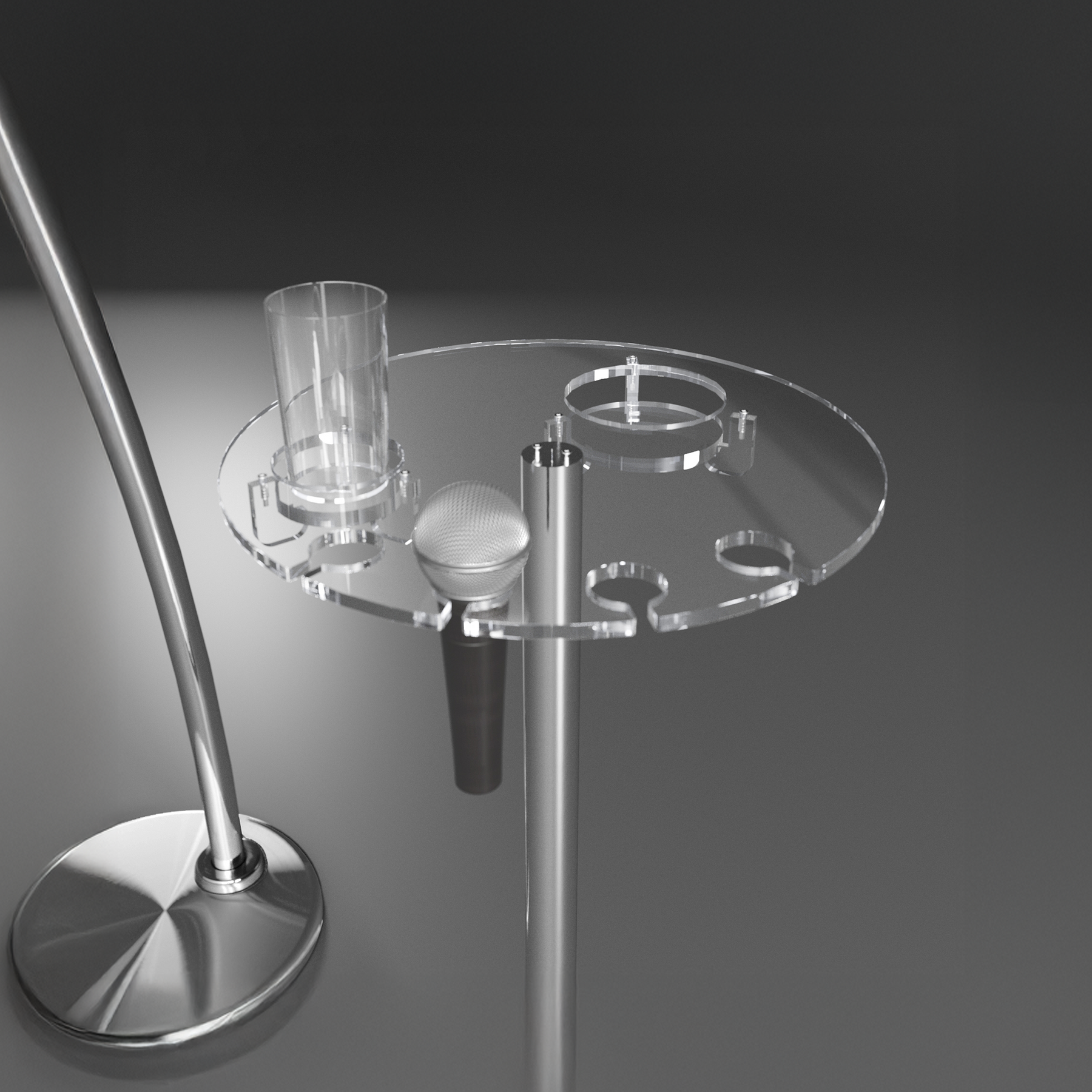 Conjunto  Púlpito Inox PI65