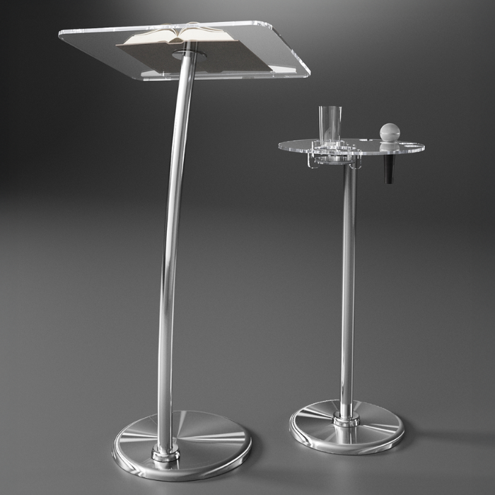 Conjunto  Púlpito Inox PI65