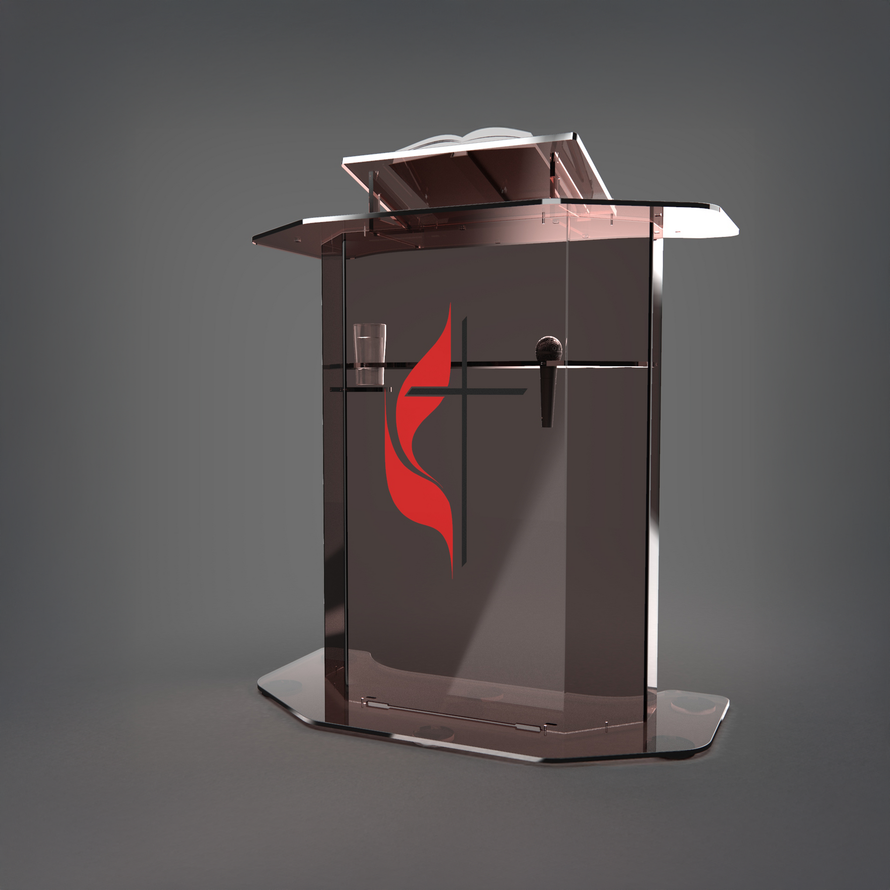 Púlpito de Acrílico PP01