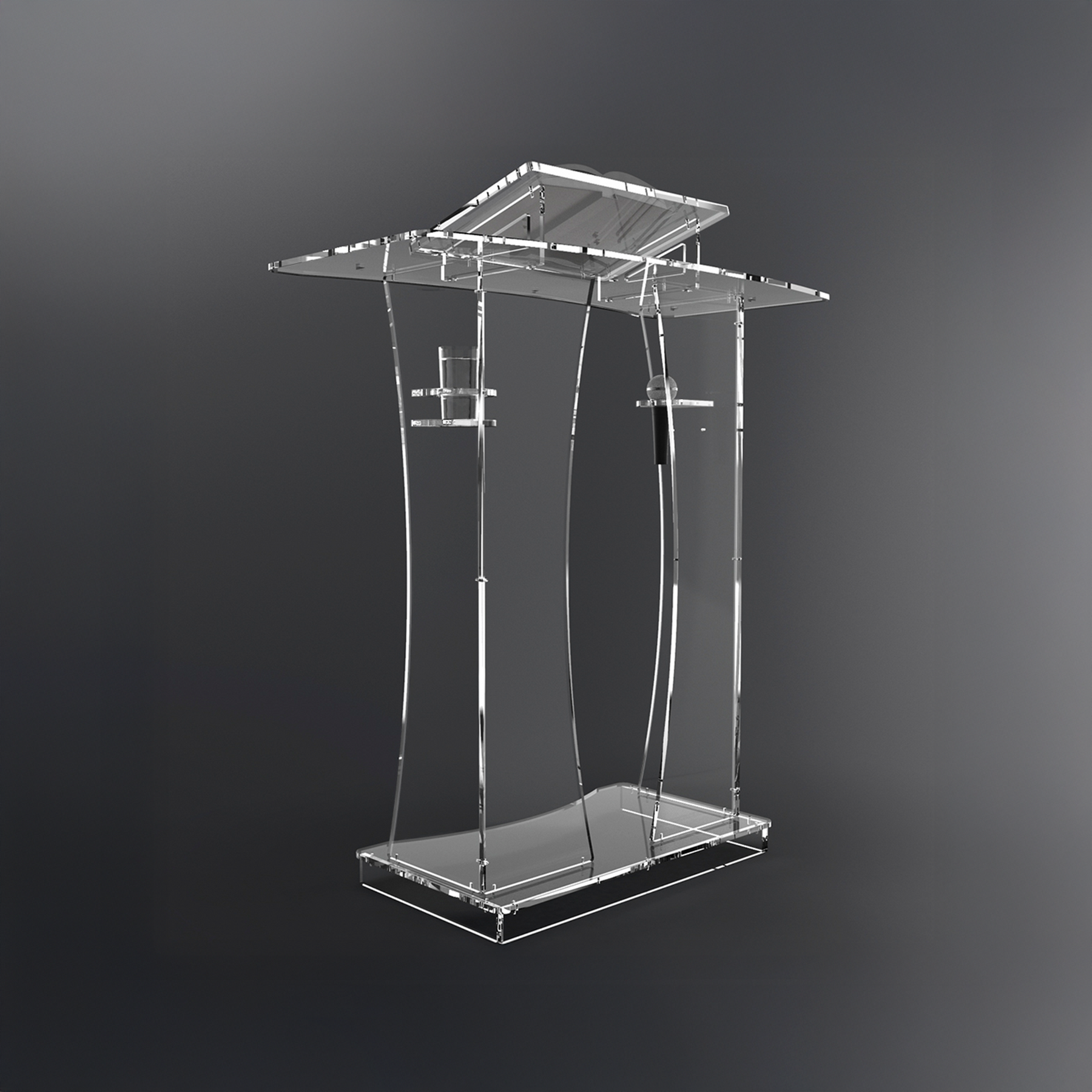 Púlpito de Acrílico PP02