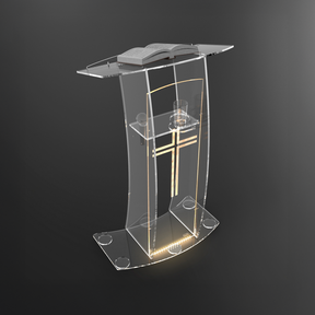 Púlpito de Acrílico PP03