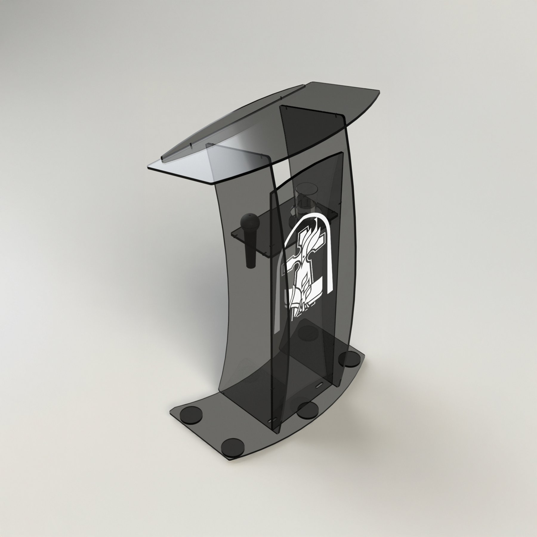 Púlpito de Acrílico PP03