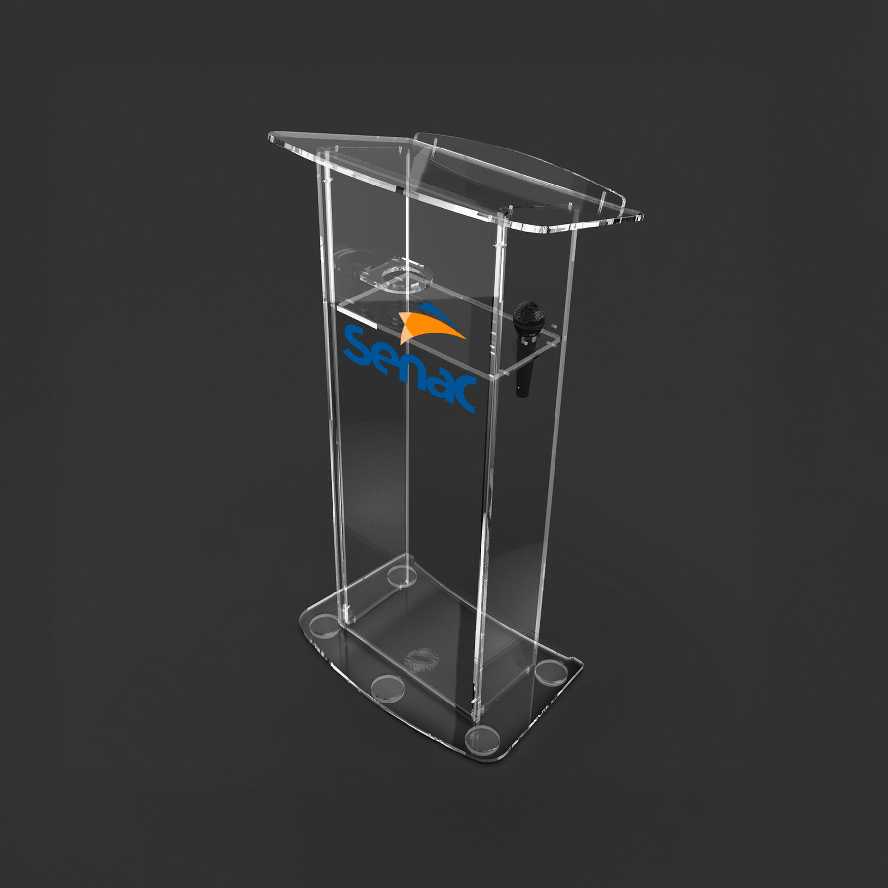 Púlpito de Acrílico PP05