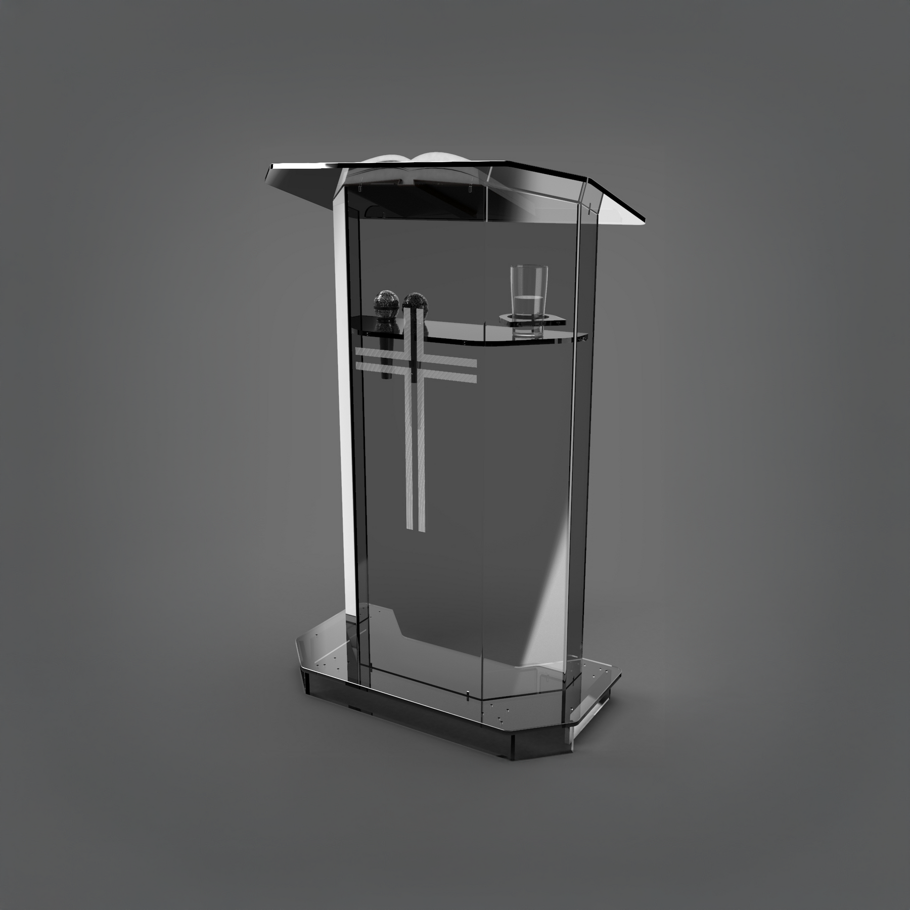 Púlpito de Acrílico PP06