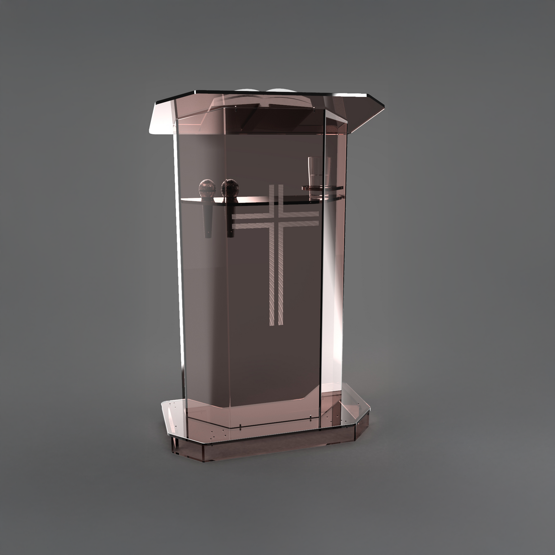 Púlpito de Acrílico PP06