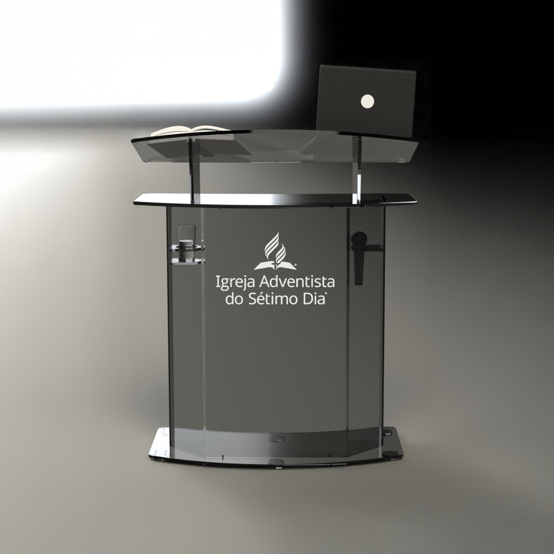 Púlpito de Acrílico PP13