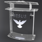 Púlpito de Acrílico PP13