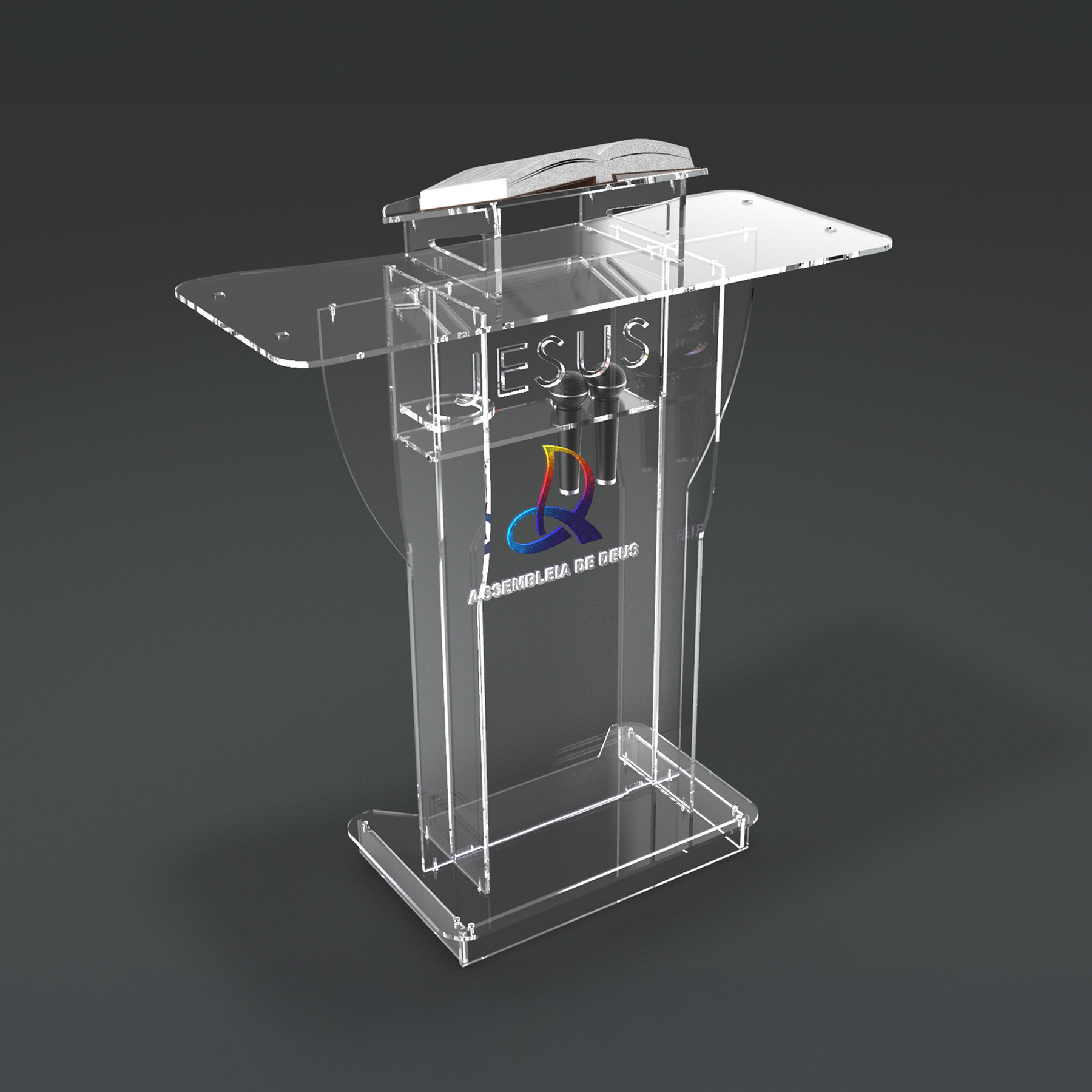 Pulpito de Acrilico PP18