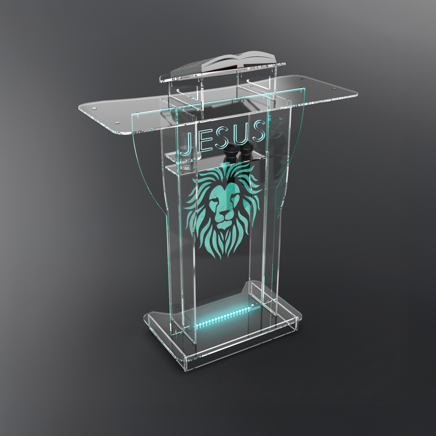 Púlpito de Acrílico PP18