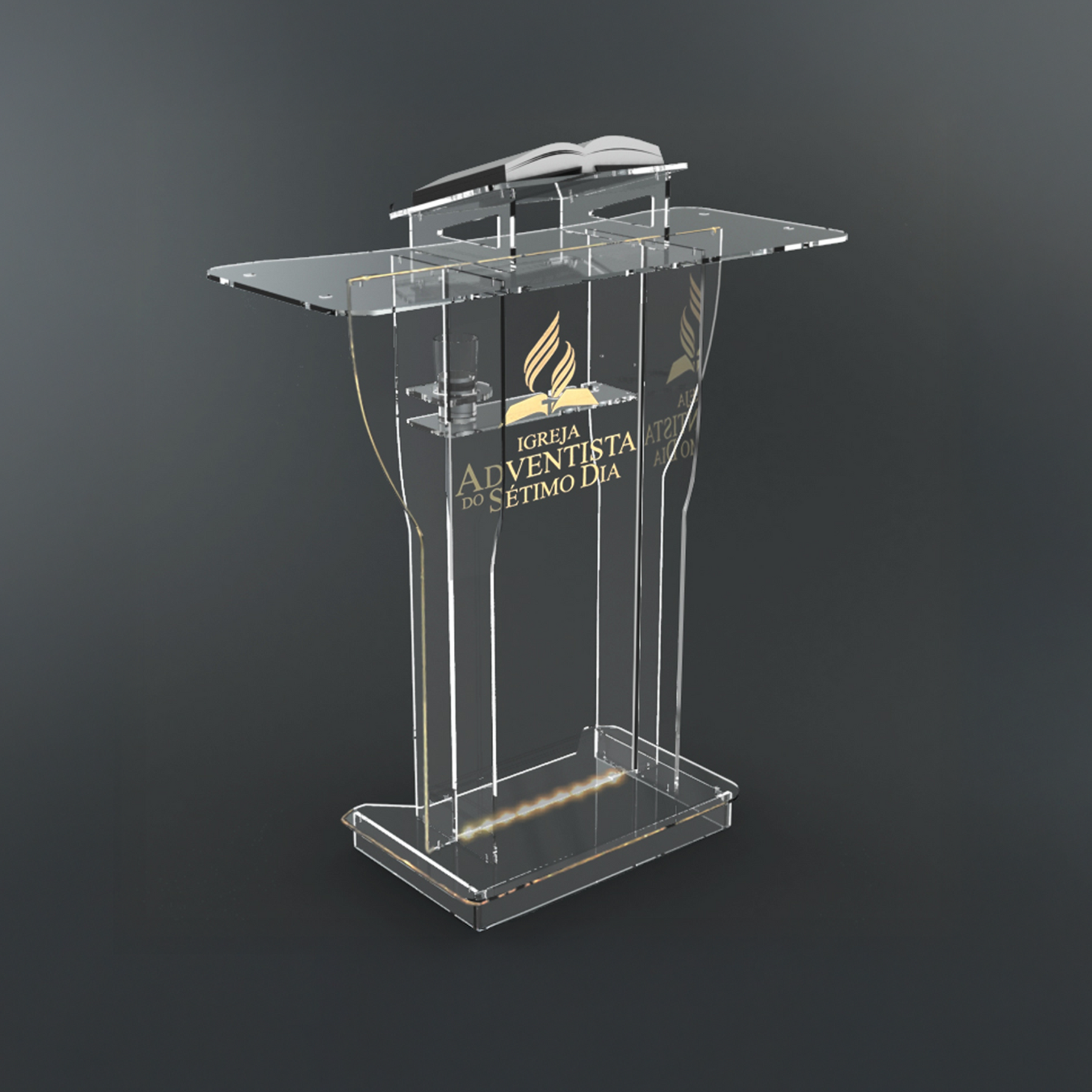 Púlpito de Acrílico PP18