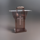 Púlpito de Acrílico PP18