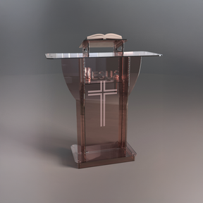 Púlpito de Acrílico PP18