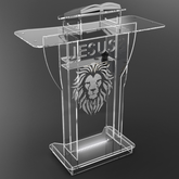 Púlpito de Acrílico PP18