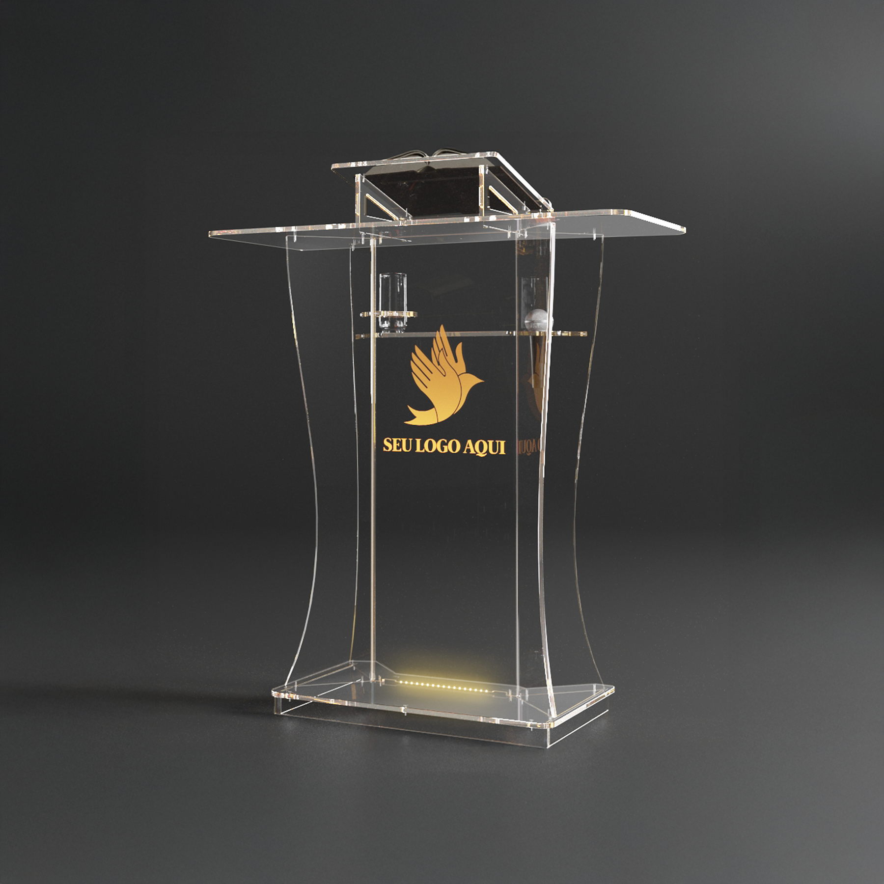 Púlpito de Acrílico PP22