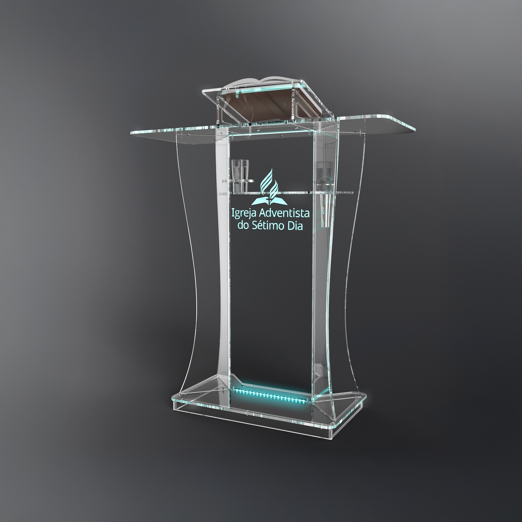 Púlpito de Acrílico PP22