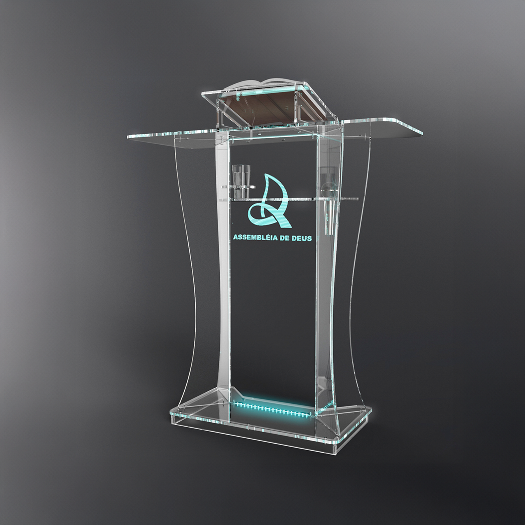 Púlpito de Acrílico PP22