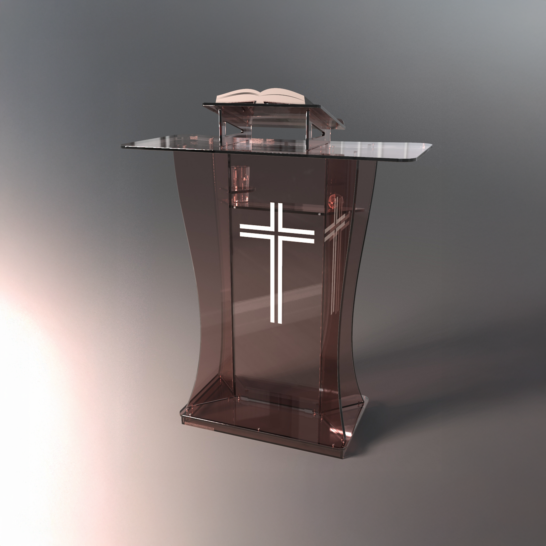 Púlpito de Acrílico PP22