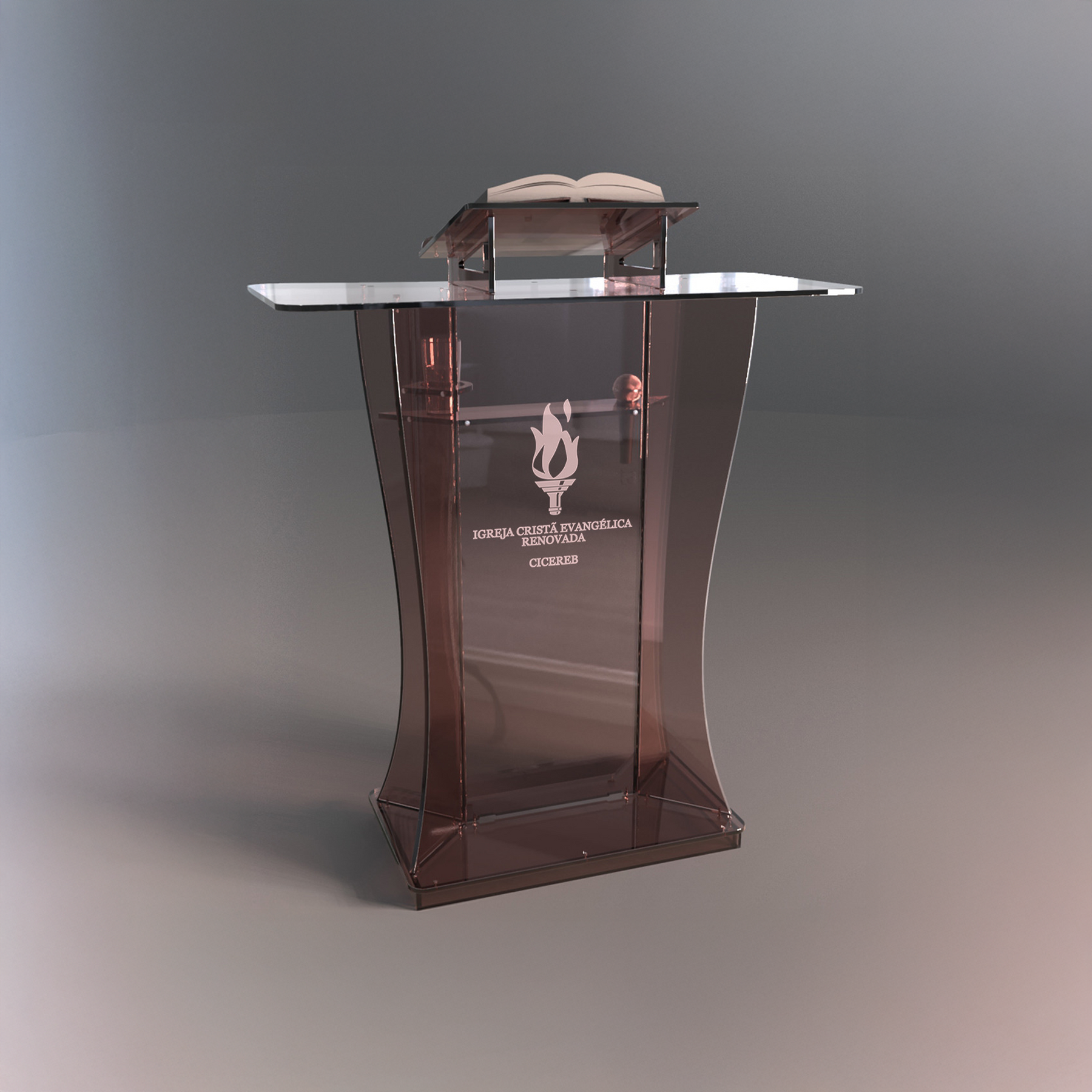 Púlpito de Acrílico PP22