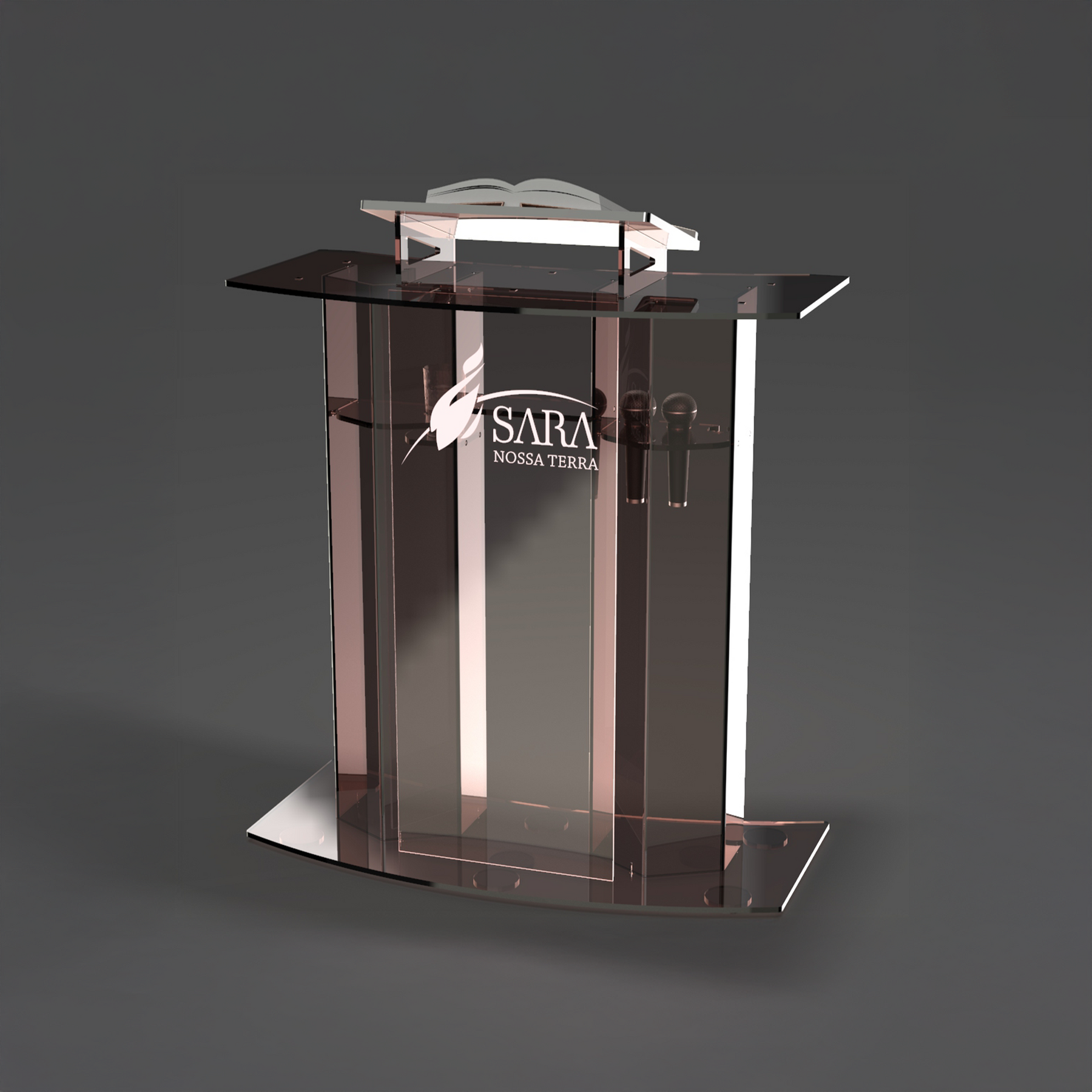 Púlpito de Acrílico PP25