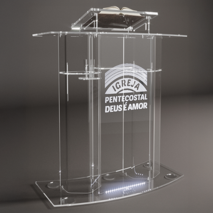 Púlpito de Acrílico PP25