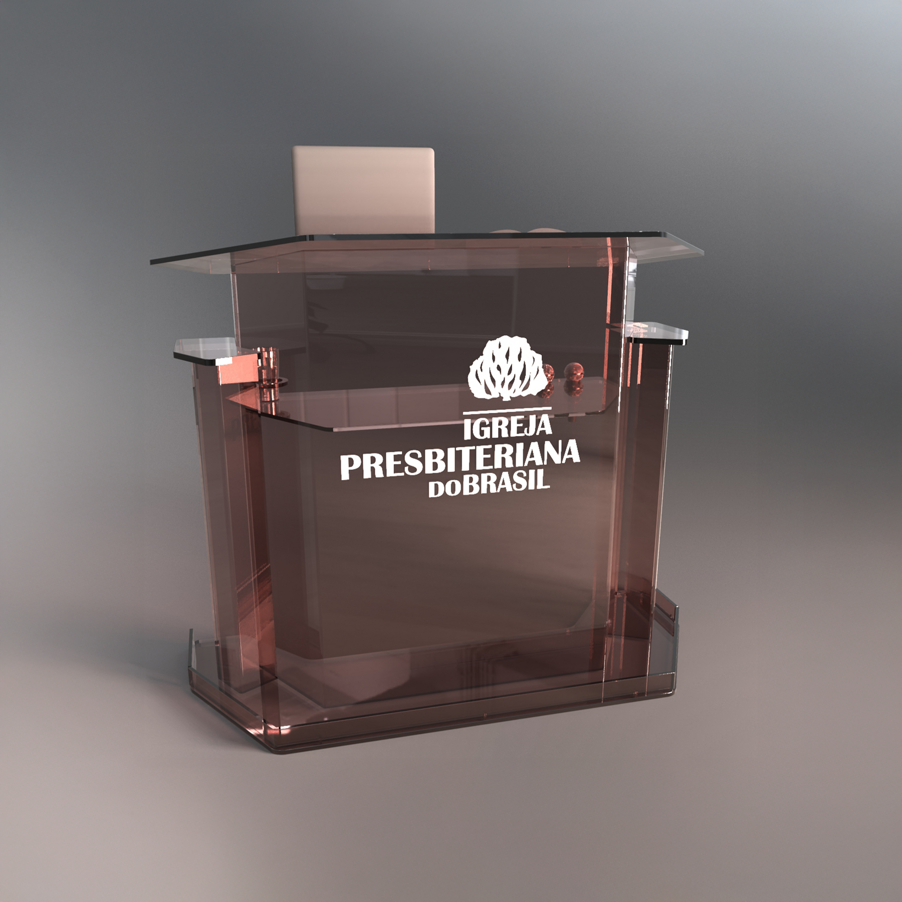 Pulpito de Acrilico PP29