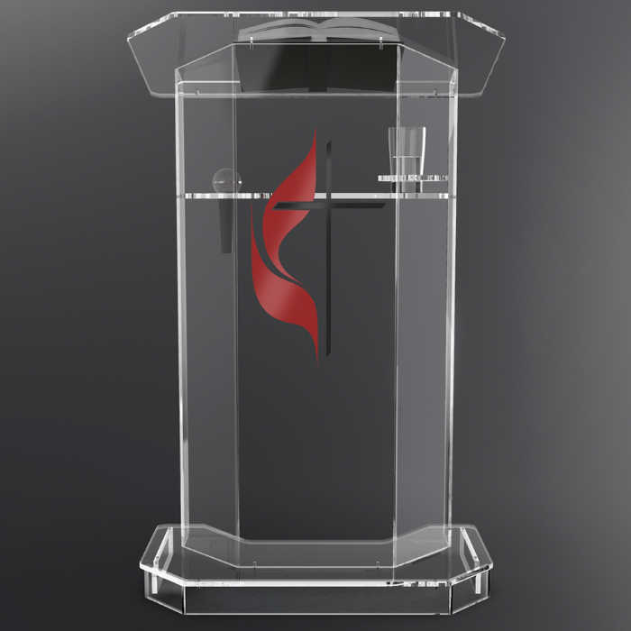 Púlpito de Acrílico PP06